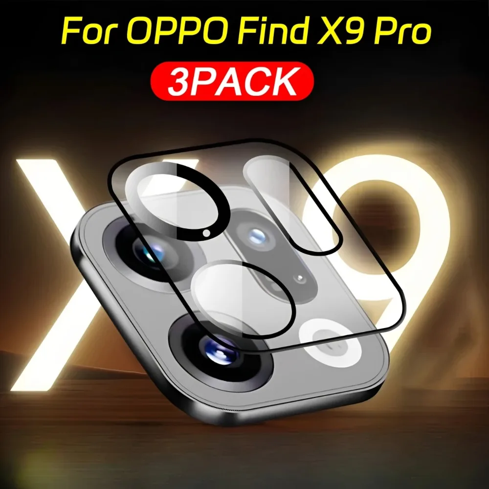 

Защитная пленка для объектива AR-камеры OPPO Find X9 Pro, 3D закаленное стекло для OPPO FINDX9 FindX9Pro, HD прозрачная пленка для объектива
