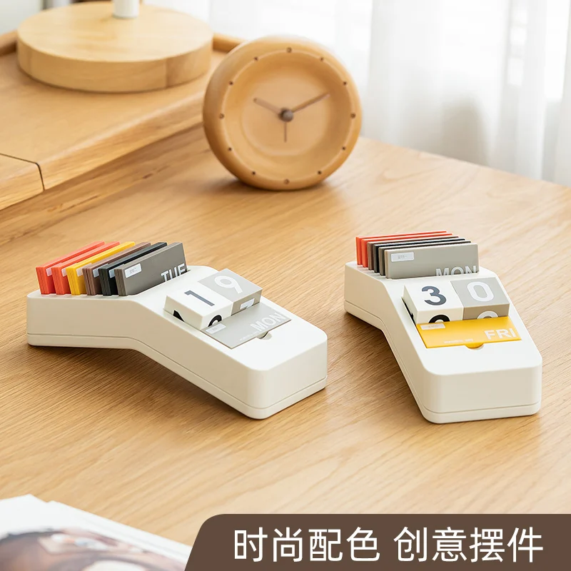 2024 and 2025 Desktop Mini Calendar, decoration