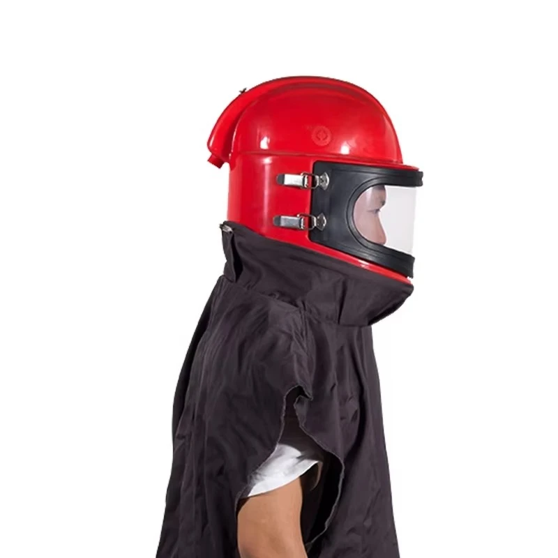 خوذة السفع الرملي الواقية المتينة بالجملة خوذة السفع الرملي عالية الجودة #1