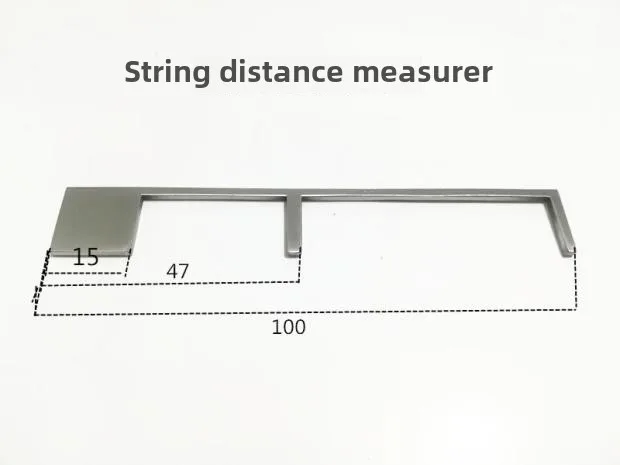 Piano tuning tool, measuring tool, string distance measuring device 45mm, 47mm.