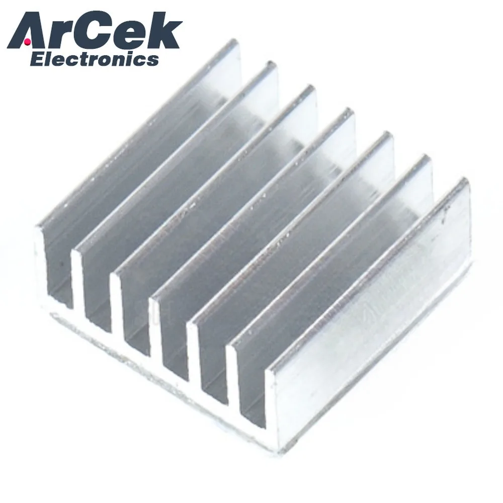 

Raspberry Pi Heatsink Cooler Pure Aluminum Heat Sink for Cooling Raspberry Pi 2 B