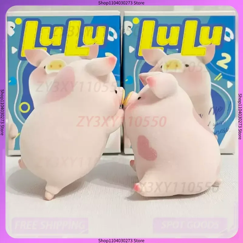 

52toys Lulu Pig Classic Blind Box Cute Pig Decoration Trendy Toymodel Car Decor Holiday Gift Collectible Trendy Blind Box Toys