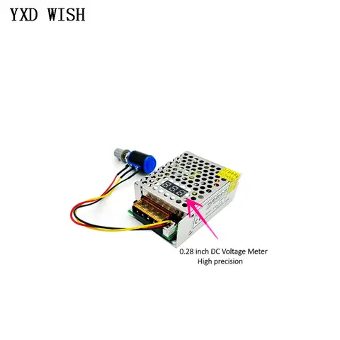 25W Adjustable 12V 24V 36V Switching Power Supply DC 0-12V 2A 0-24V 1A 0-36V 0.7A Digital Display SMPS Source Transformer