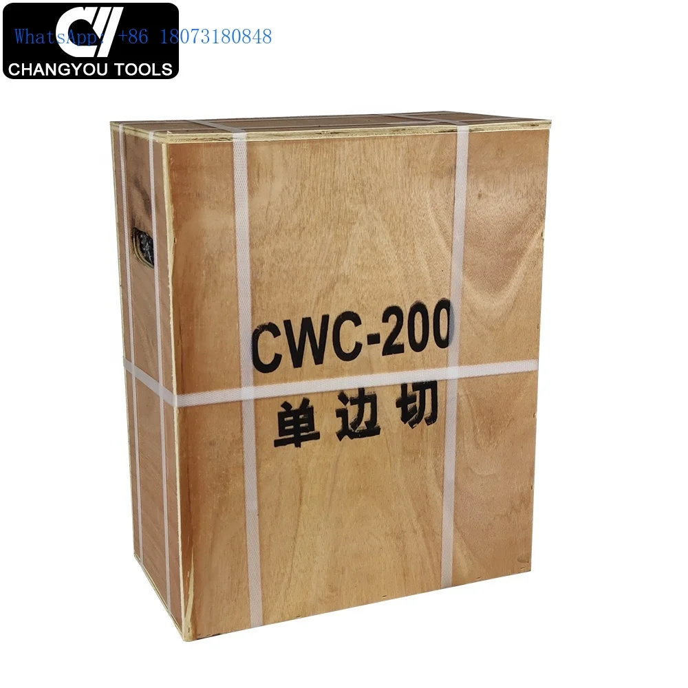 CWC-200 Hydraulique Cuivre jeu de barres machine de découpe 200mm