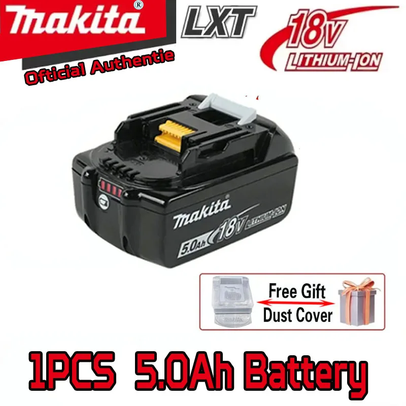 Batería Makita 100% Original, para LXT BL XPT DDF487 DTD173 DTW700 DGA404 reemplazo de herramientas eléctricas de 18V