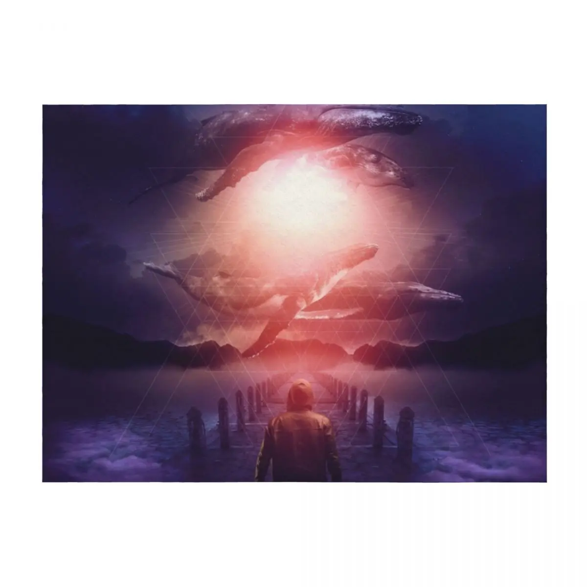 

The Space Between Dreams and Reality Throw Blanket For Sofa Thin Luxury St Bed Fashionable Moving Blankets