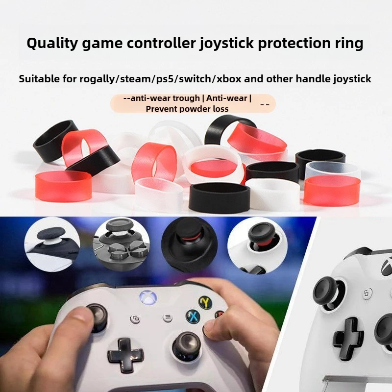 

10-20-piece Silicone Ring Protective Covers ForASUS ROG Ally/Steam Deck/Xbox Handheld Controller Joysticks Anti-wearfor Gamepads