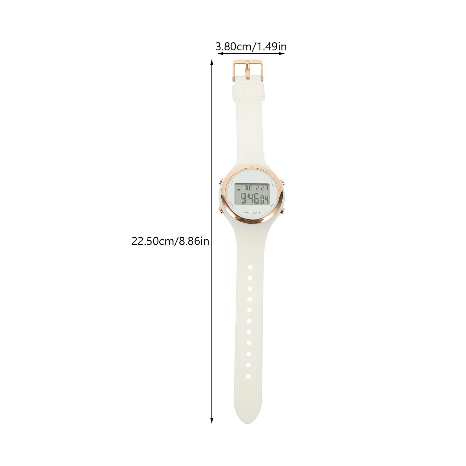 1Set Digital Sports Watch Large Screen Multifunction Outdoor Sports Wristwatch Waterproof Multi-Function Digital Watch Men
