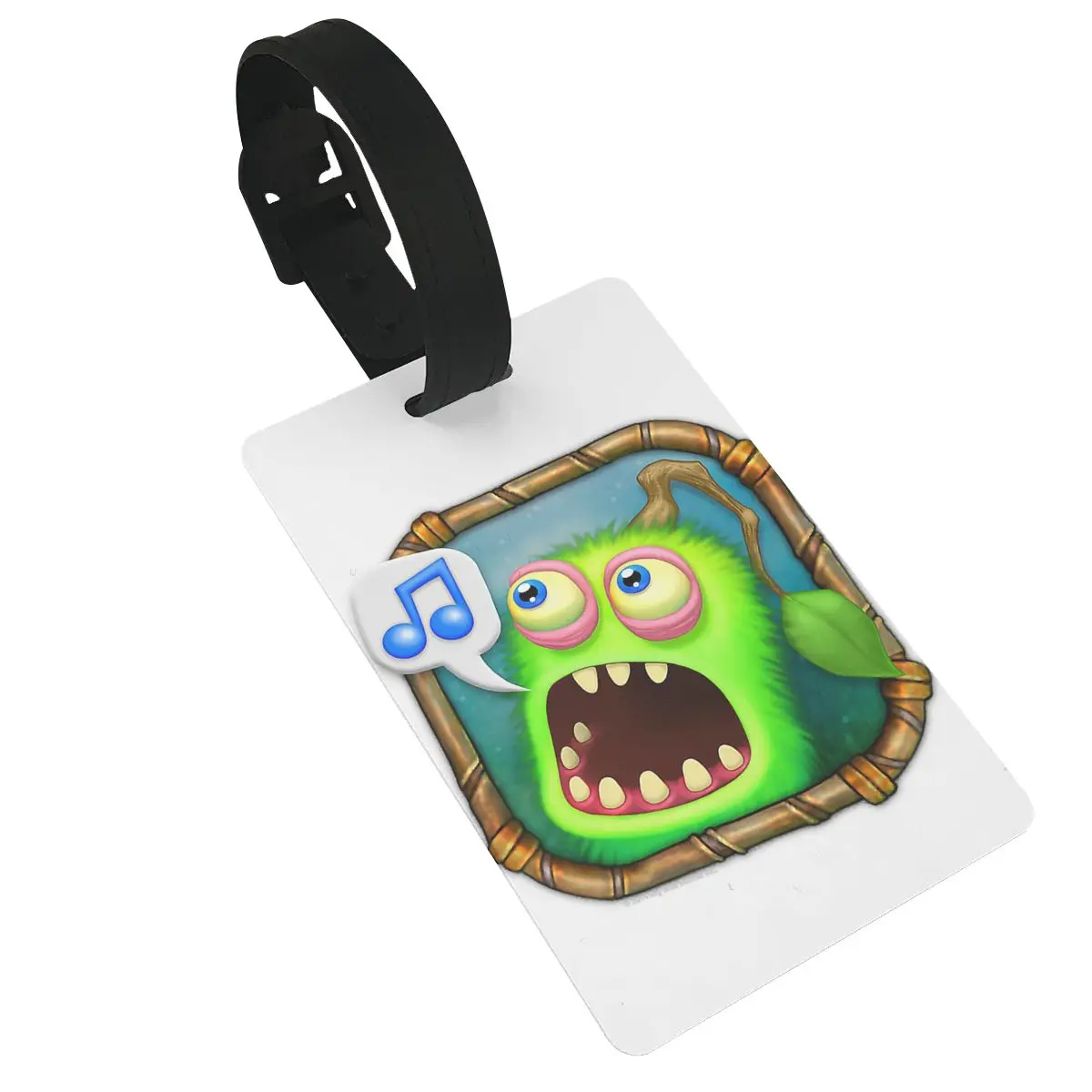 Wubbox My Singing Monsters Luggage Tags Suitcase Accessories Travel Baggage Boarding Tag Portable Label Holder ID Name Address