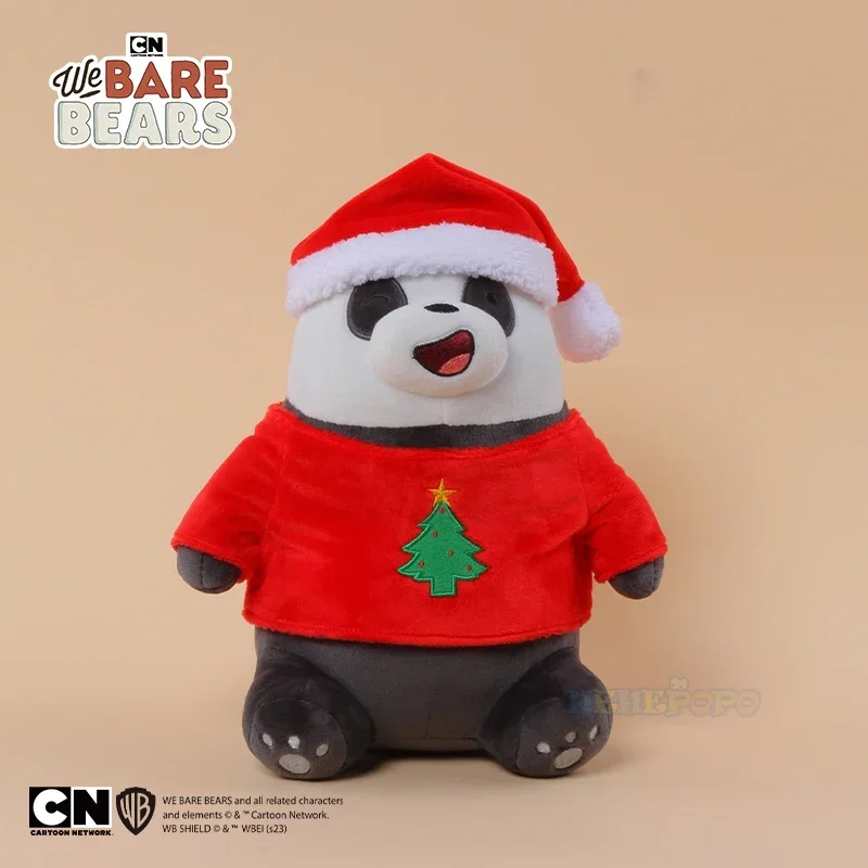 25 cm schattig We blote beer kerstseizoen knuffels baby kinderen mooie cartoon dier gevulde poppen vakantie decoraties aanwezig