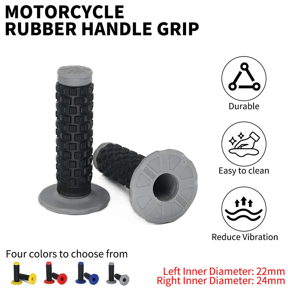 Empuñadura de manillar de motocicleta de 7/8 ", mango de freno de Gel de goma para KTM HONDA YAMAHA SUZUKI CRF EXC YZF Protaper Pro taper Dirt Pit Bike