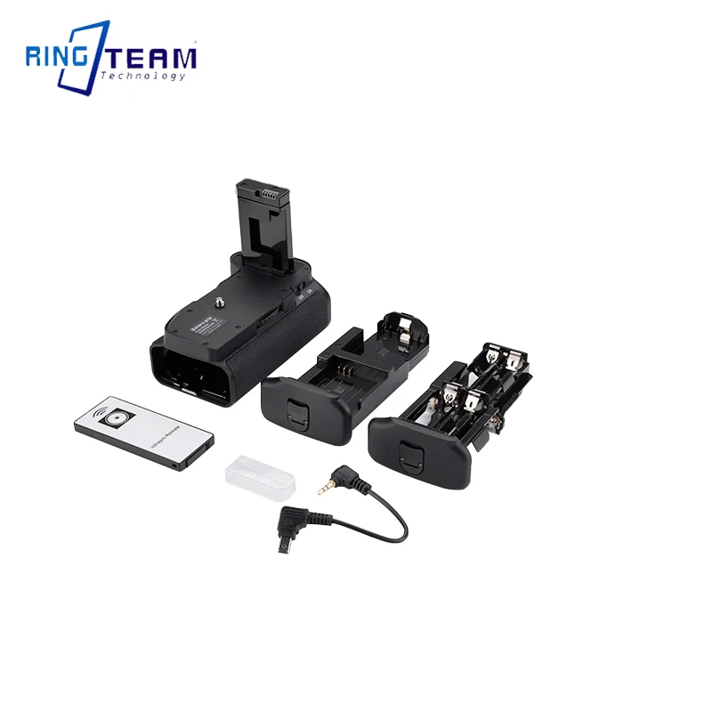 MB-D5100 Vertical Battery Grip for Nikon D5100 D5200 DSLR Camera EN-EL14 Battery Holder with IR Remote Control