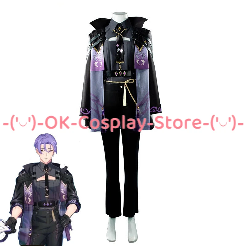 

Game Nu Carnival Kuya Cosplay Costumes Halloween Carnival Uniforms Anime Clothing Fancy Party Suit With Cloak Custom Made