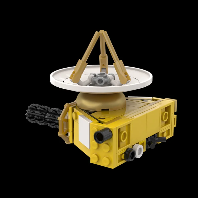 New Horizons 2 Spacecraft Model MOC Building Block Military Aircraft Modular Technology Gifts Holiday Assemble Children Toys