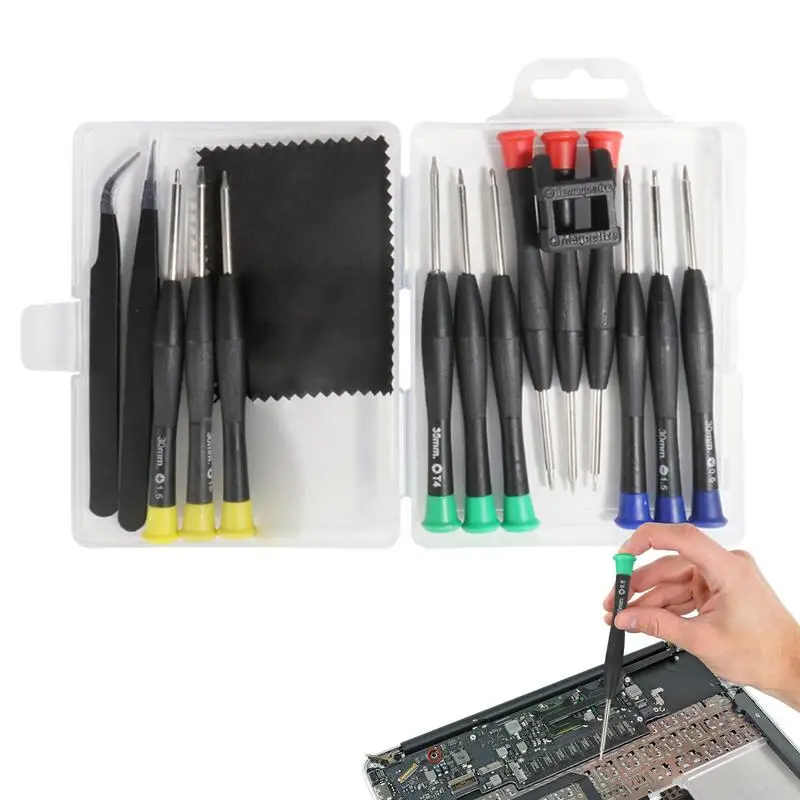 

Magnetic Screwdriver Repair Tool 16x Magnetic Small Screwdrivers Screwdrivers Set Repair Tool Bit Kit Magnetic Screwdriver Tool