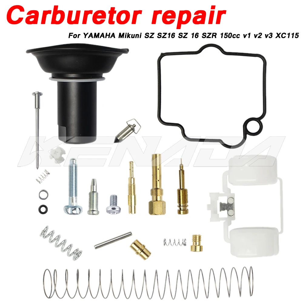 

Carburetor repair kit For YAMAHA Mikuni SZ SZ16 SZ 16 SZR 150cc v1 v2 v3 XC115