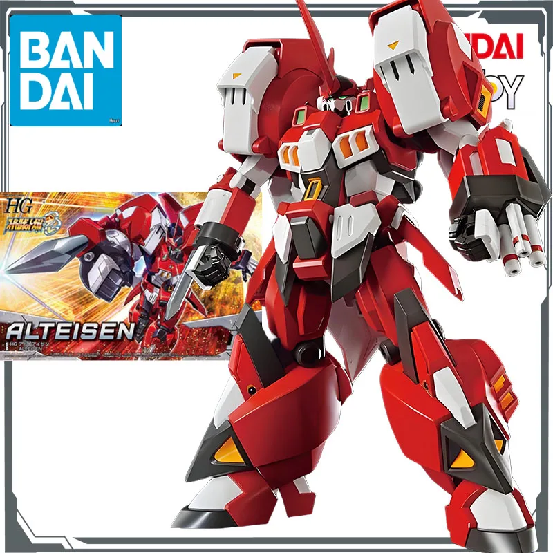 Bandai kit de modelo original gundam hg altreen nact & alteisen 1/144 anime figura de ação montagem modelo brinquedos modelo presentes para meninos