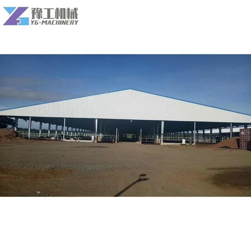 YG Wholesale High Quality Durable Using Low Price Steel Structure Cow Farm