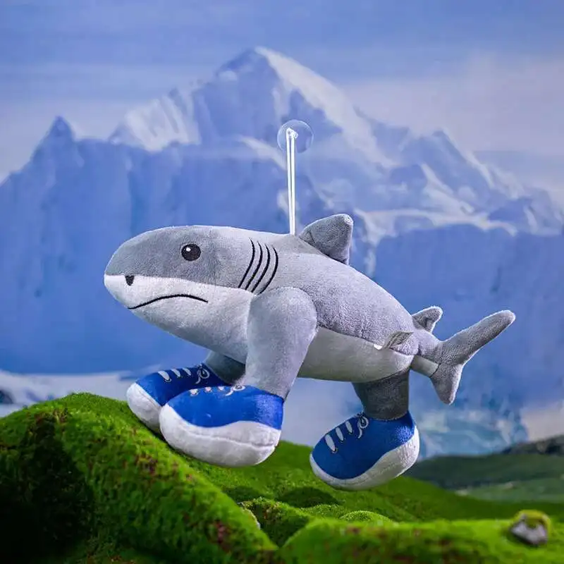 

9-й стиль Tralalelo Tralala плюшевая Tungtungtung итальянская Brainrot Al Sahur SHARK аниме плюшевая кукла мягкая подушка забавная игрушка