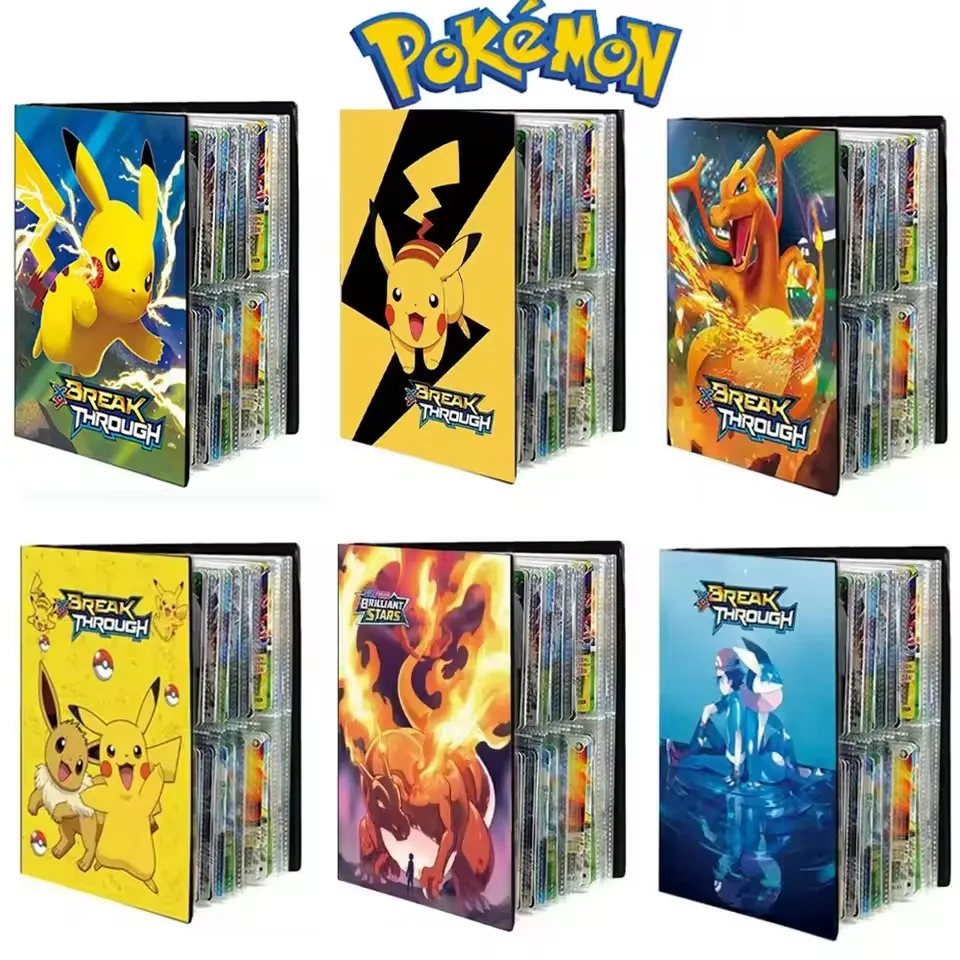 Hot Sale Cute Card Book Trading Card Binder Collection Album Portable Storage Holder For Collectible Trading Game Cards