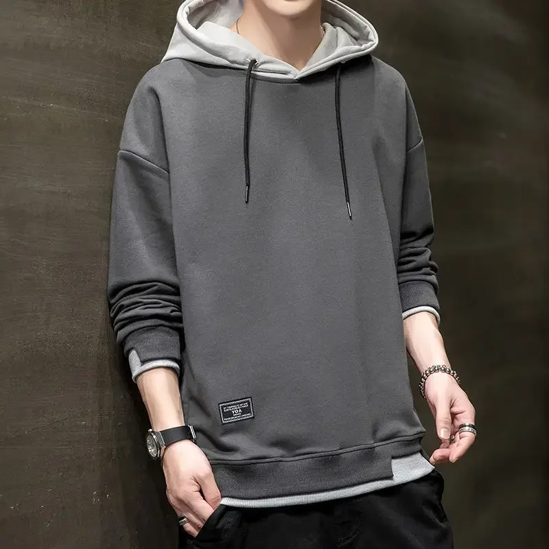 

New In Autumn Korean Style Male Hoodie Novelty And Pastel Color High Quality Designer Funny Cheap Winter Men's Hooded Sweatshirt