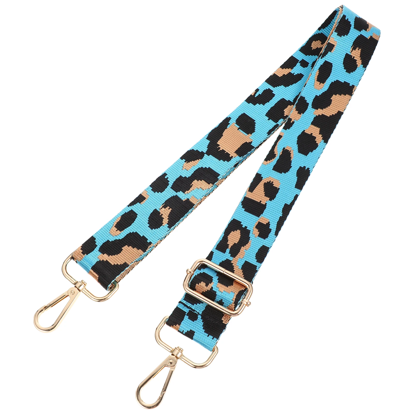 สายสะพายไนลอนแบบปรับได้ลายเสือดาวสำหรับกระเป๋าสะพายข้าง/กระเป๋าสะพายไหล่