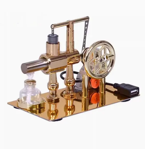 Stirling Engine Generator Steam Engine Physics Experiment Popular Science Production Invention Toy Model Small