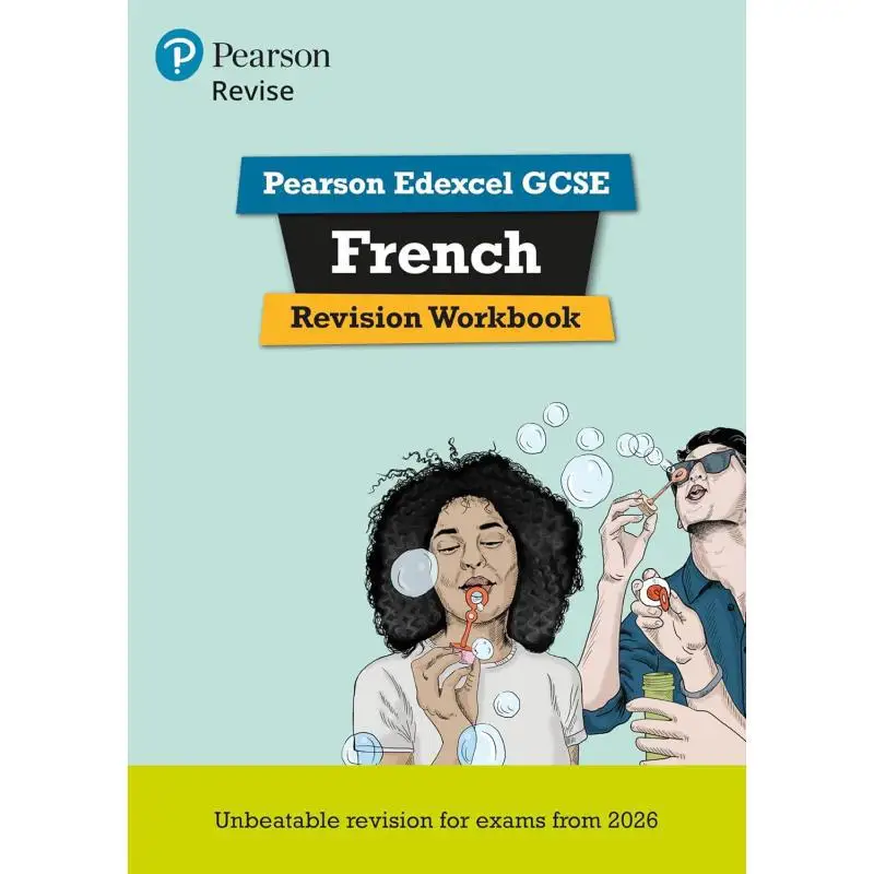 

Рабочая тетрадь Pearson Revise Edexcel GCSE French Revision для экзаменов 2026 и 2027 гг. Новая спецификация Stuart Glover 9781292739731