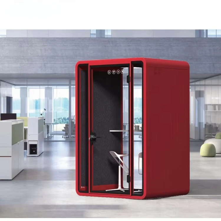 Multifunction Portable Acoustic Office Phone Booth Modern Soundproof Meeting Pod Home Backyard Office Hotel Villa Hospital Use