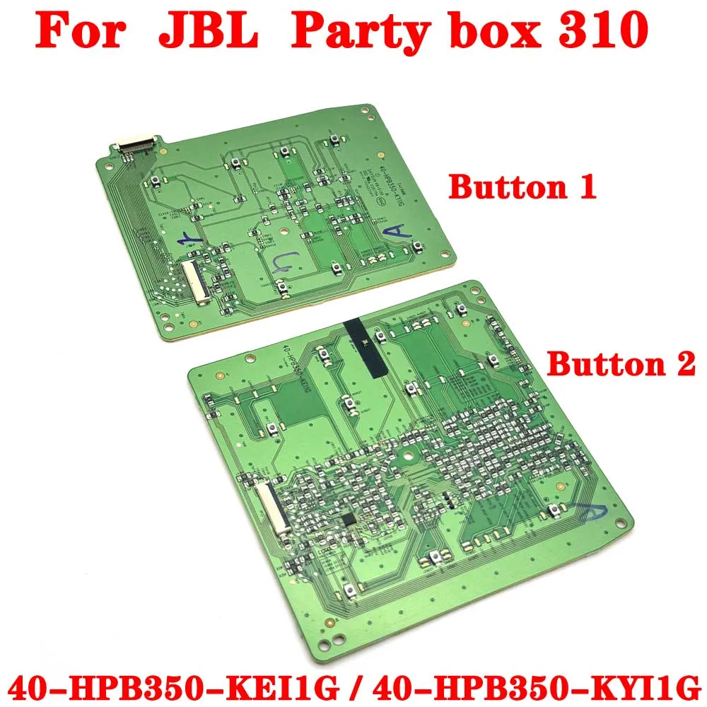 1pcs Original New Key Switch Motherboard Connector for JBL Party box 310 40-HPB350-KEI1G 40-HPB350-KYI1G Button 1 Button 2