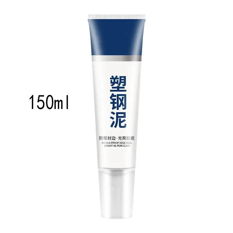 60/150ML Plastic Steel Mud Waterproof Super Strong Glue Kitchen Bathroom Mildew Proof Glue Leak Plugging Caulking Sealant Home