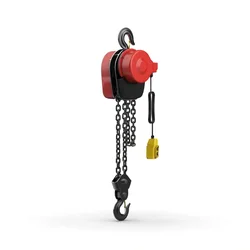 Factory Price DHS Type 1Ton Chain Electric Hoist with Disc Brake Motor for Industrial Use