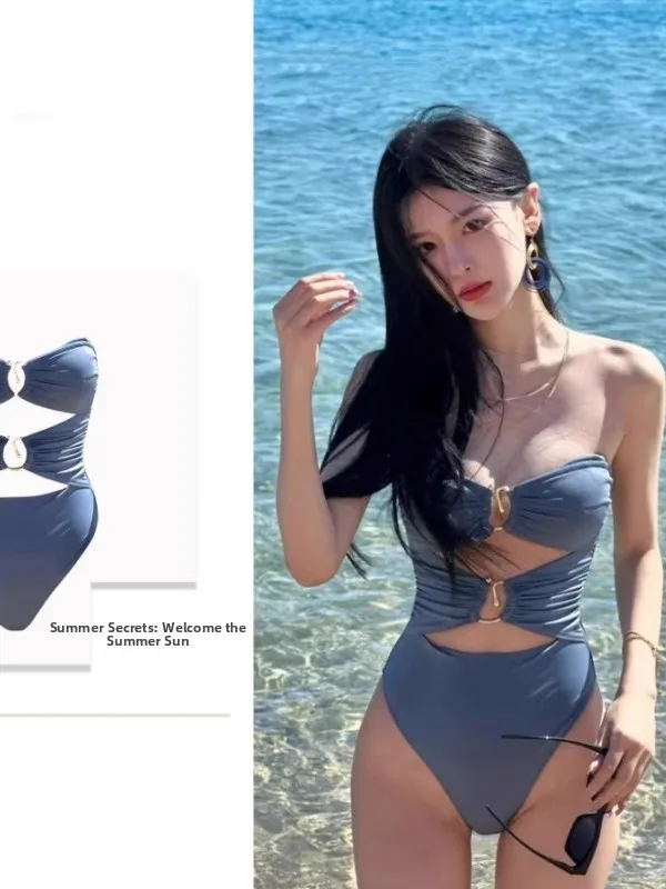 

Sexy One-Piece Swimsuit Pure Desire Design Summer New Holiday Sle Women's Faionable Trendy Swimwear Bal Nylon Spandex