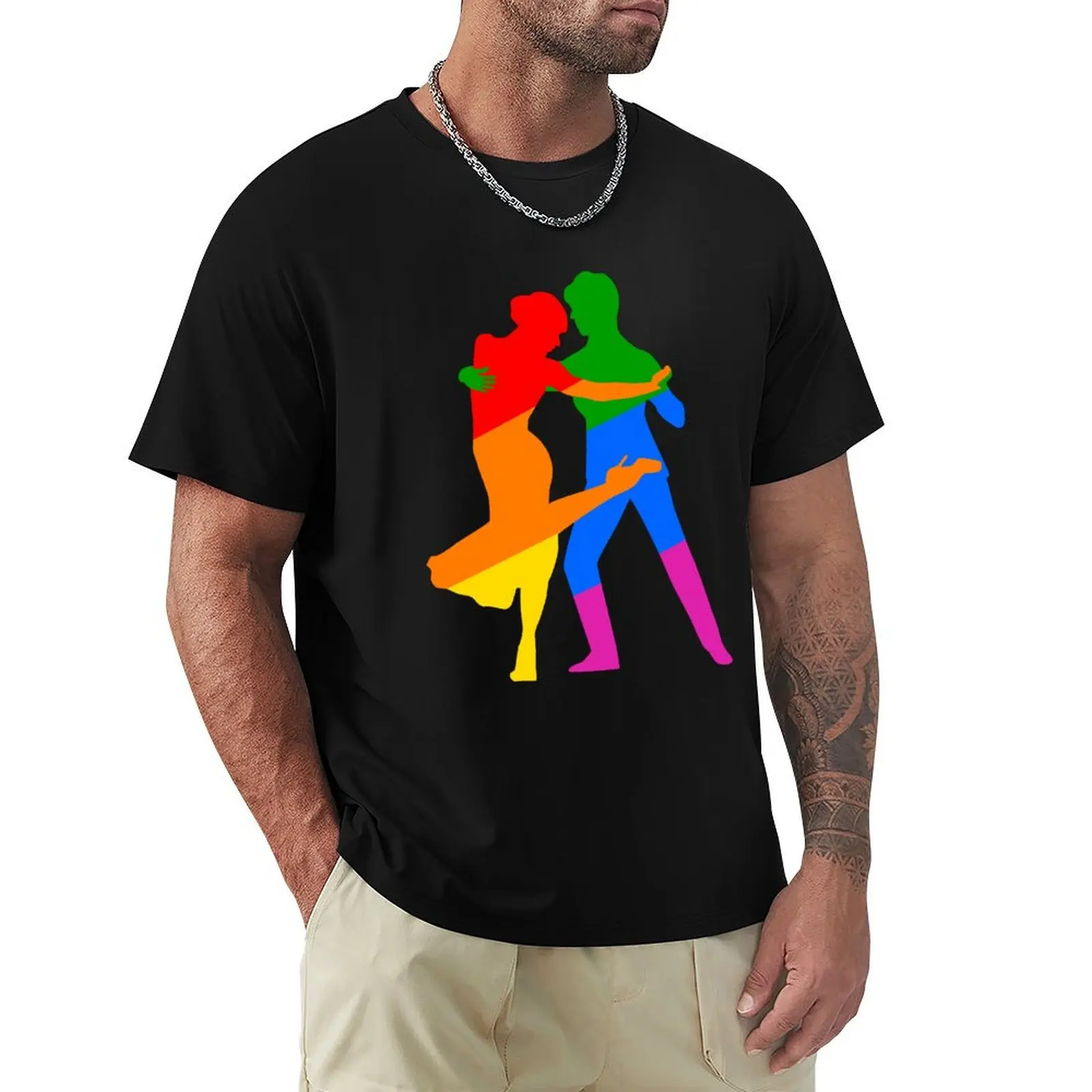 

Queer Argentine Tango T-Shirt Anti-Wrinkle Short Sleeve T-Shirt