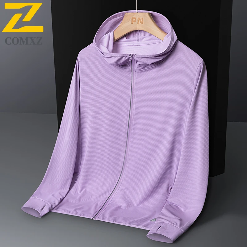 سترة صيفية UPF50 + خارجية من الجلد عالية المرونة مقاومة للماء وحماية من الأشعة فوق البنفسجية فضفاضة مناسبة للمشي لمسافات طويلة والتخييم والصيد ملابس رياضية 2025 #4