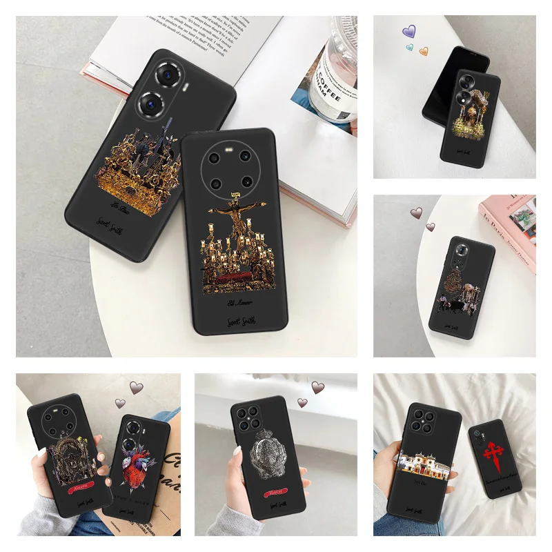 New Trend Phone Case For Pixel 8 7 6 7A 6A Honor 90 70 X6 X7 X8 X9A Magic5 Pro X6A 8X Virgin Mary Jesus Church Soft Back Cover