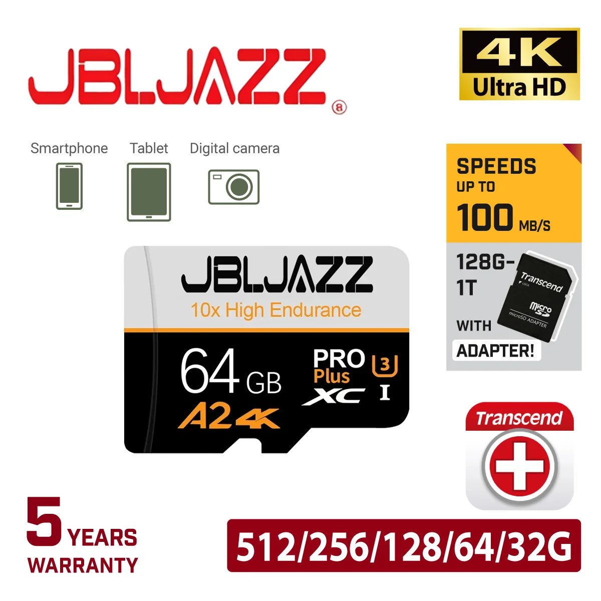 Tarjeta Micro TF SD original de 256GB, 128GB, 64GB, TF Clase 10 UHS-1, tarjeta de memoria flash, memoria Micro para teléfono inteligente, PC, Switch, cámara