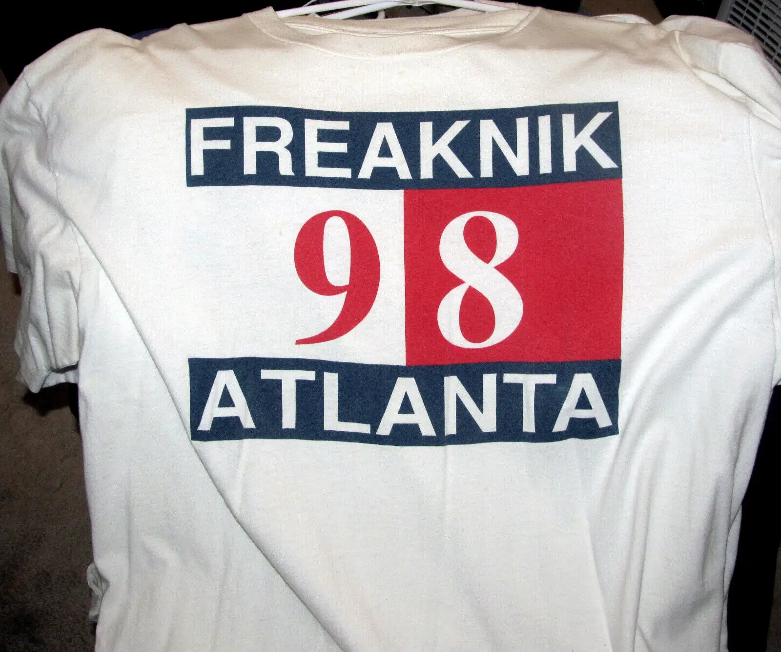 Vintage Freaknik 1998 Atlanta Don't Be A Hater T Shirt XL Rare! Hip Hop Rap