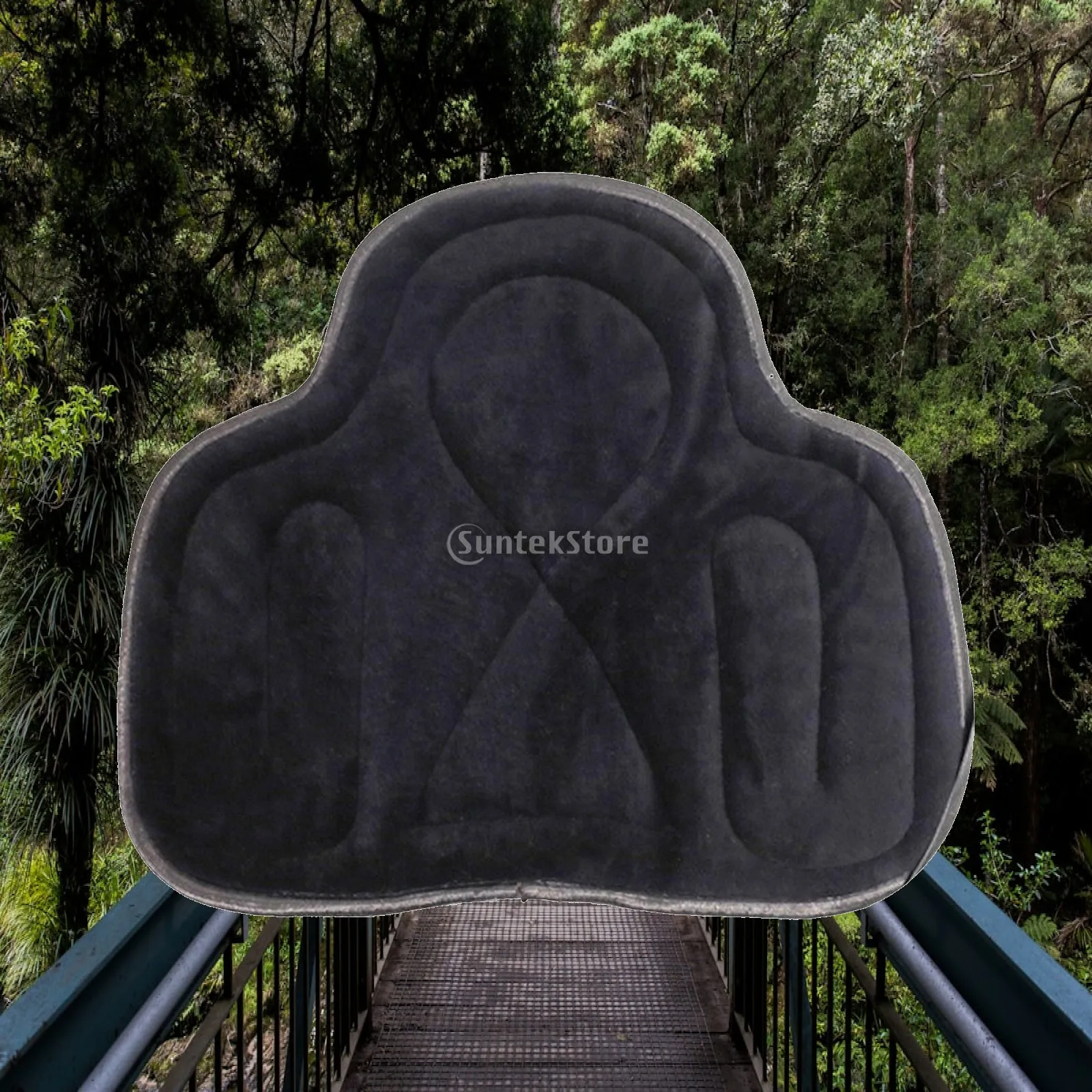 Western Saddle Pad Shock-Absorbing Contoured Saddle Pad Tack Comfortable Long-Lasting for Horse Riders, Equestrian Sports