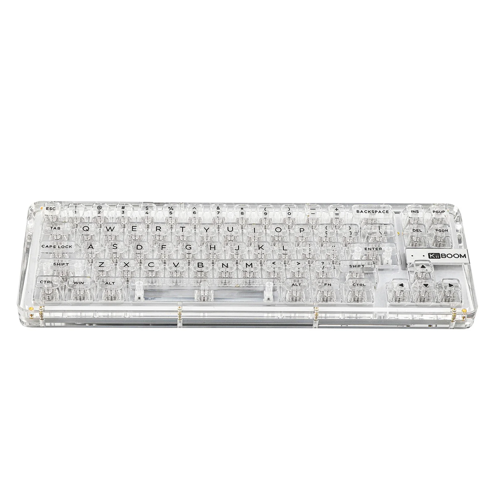 KiiBOOM Phantom 68 keyboard mechanical 65% Crystal Gasket-Mounted lekker switch keyboard gaming mechanical keyboard