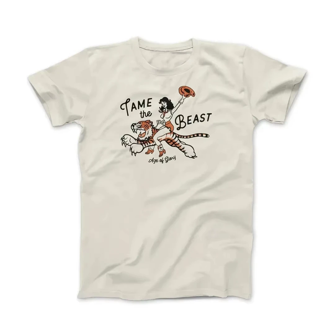 2025 nueva era de la gloria Goodman locomotora tendencia impresión periférica marca de lujo algodón hombres y mujeres camisetas de manga corta