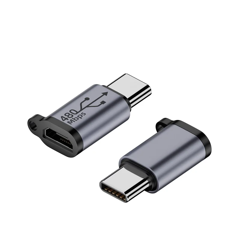 Micro USB to Mini USB Type-C to Micro USB Mini USB Plug Male to Female 480Mbps Data Transfer Converter Connector Adapter