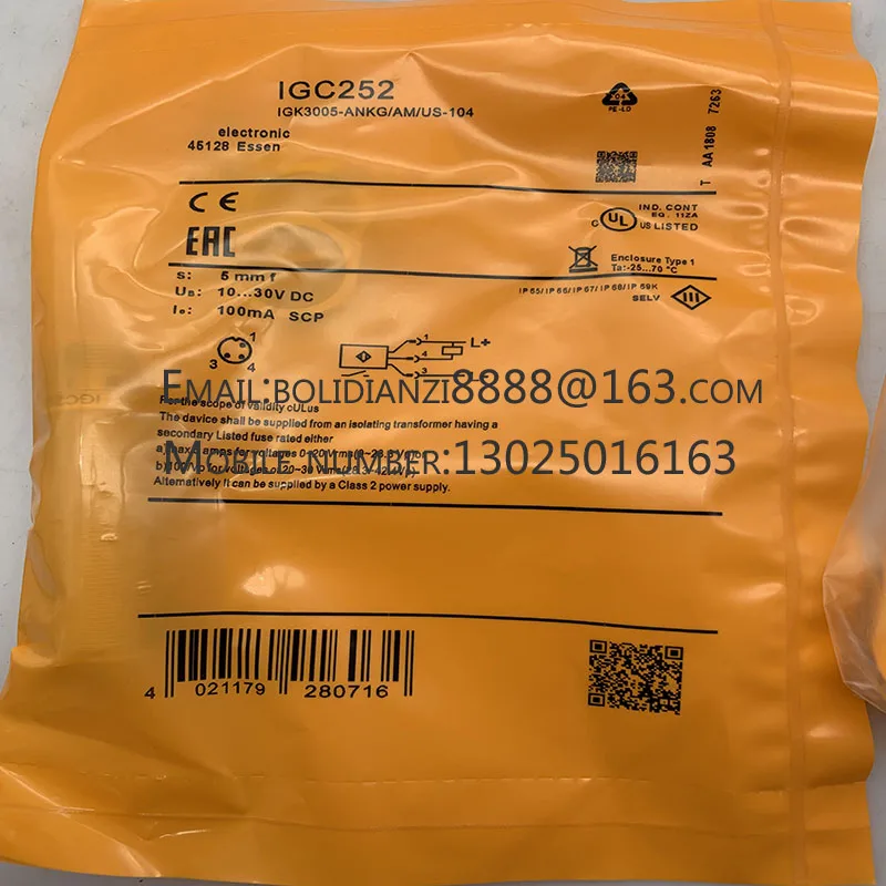 

The brand-new original sensor IGC262 IGC263 IGC220 warranty for one year in stock
