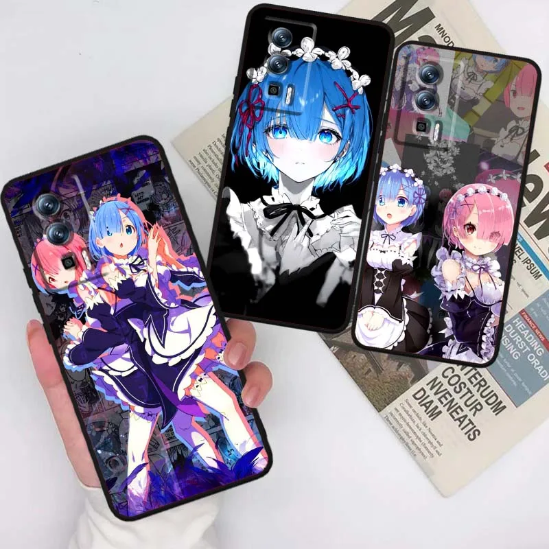 

Re Z-ZEROS Anime Pattern Phone Case For Xiaomi Redmi 12 13C 12C 13 10C 9T A2 9A 9C 7A Note 10S 8T 10 9 8 Pro 4G 5G Black