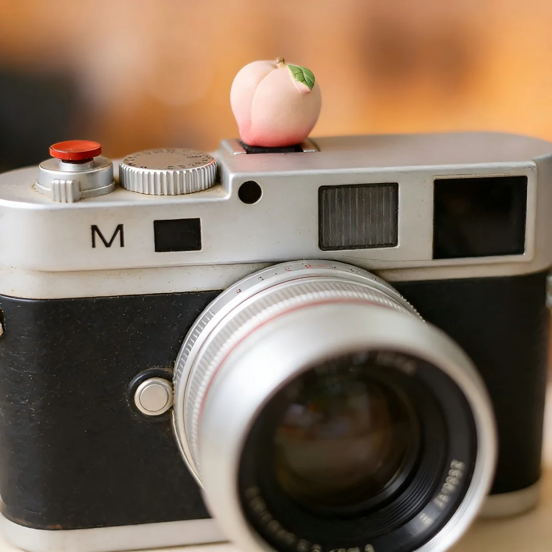DIY Lovely Mini Fruit Camera Hot Shoe Cover Protector for Canon R50 Nikon Z30 Z8 Fuji XT5 XT50 Leica Q3 Sony Mirrorless Camera view 6