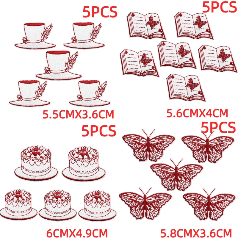 

1/5PCS Cottagecore Aesthetic Patches, Vintage Rabbit & Mushroom Iron on Appliques for DIY Sewing