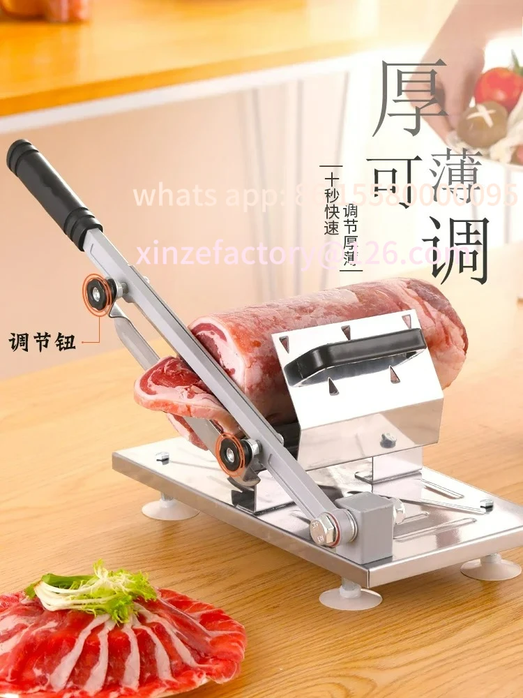 Be suitable for 220 V  Fleischschneider, manueller gefrorener  für Zuhause, kommerzielle Rindfleisch