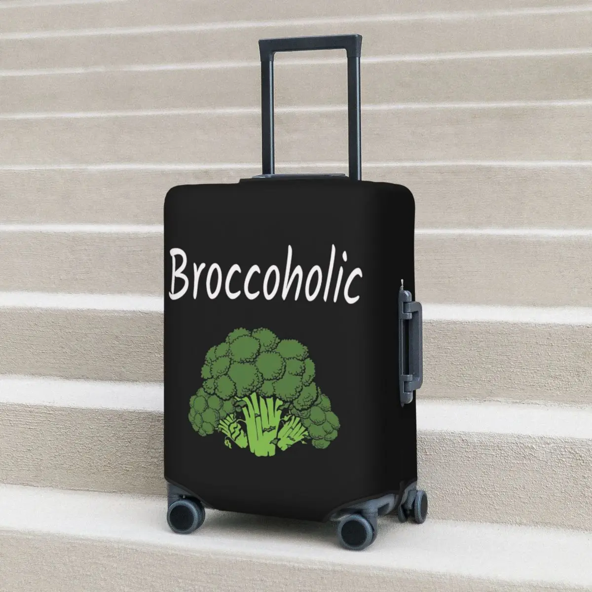新鮮な生ブロッコリー (2) スーツケースカバー保護弾性旅行荷物プロテクターカバー 18-32 インチ用