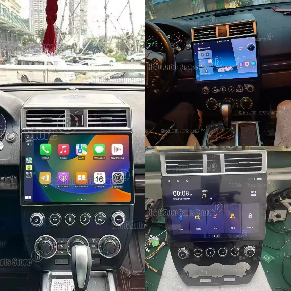 Android Air button Radio Car Multimedia For Land Rover Freelander 2 LR2 L359 2006~2015 AutoStereo GPS Player Navigation CarPlay