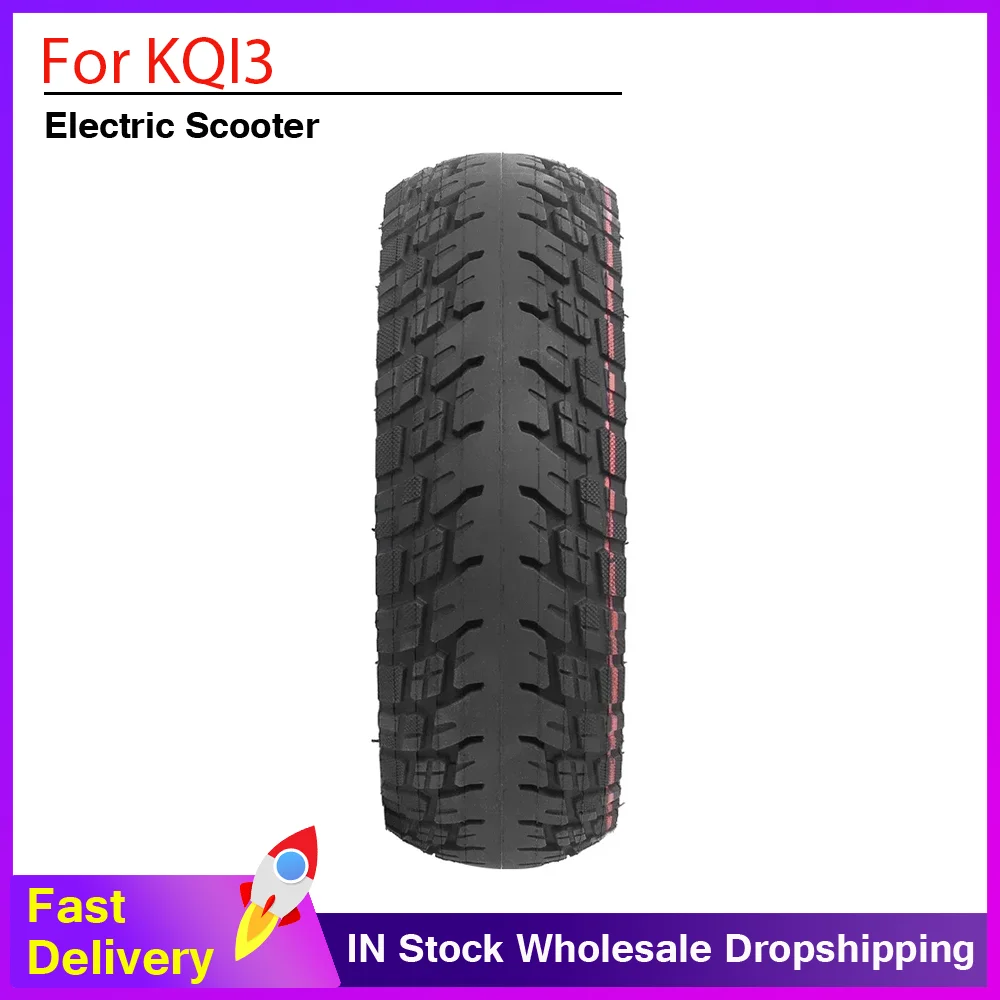 

9.5x2.50 Tubeless Tire with Valve Rubber Off-Road Tyre for NIU KQI3 KickScooter Thickened Wearproof Tyre Scooter Accessories